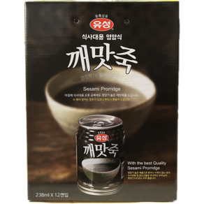 유성 깨맛죽 238ml x 48캔 깨죽 선물셋트