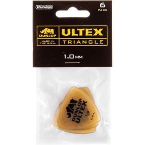 짐 던롭 울텍스 트라이앵글 픽 1.0MM - 6개 묶음