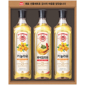 해표 고급유 10호 선물세트 + 쇼핑백