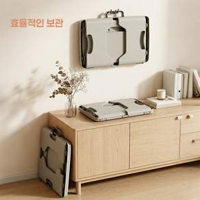 접이식 차량용 테이블 폴딩 다용도 휴대용 수납 트레이 노트북 거치대