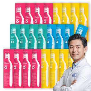 덴클 칫솔 부드러운 이중미세모 어금니 치간케어 치과칫솔 올인원