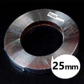 자동차 크롬 몰딩 가드 은선 25mm 15미터 범퍼 문짝 보호 인테리어 드레스업