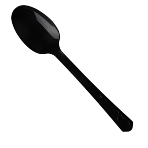 일회용 숟가락 176mm 개별포장 블랙