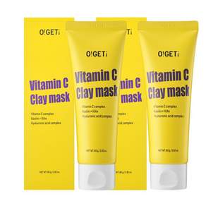 OGET [2pack]비타민C 클레이마스크 80g * 2개