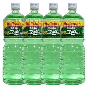TORIMALL 불스원 레인ok 에탄올 그린워셔액 1800ml x 4통