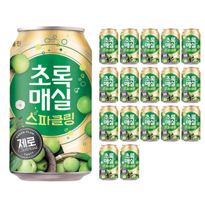 웅진 초록매실 스파클링 제로