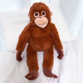 KC인증 오랑우탄인형 오숭이 고숭이 애착인형 인형선물 66cm 초대형 수면인형 d0406
