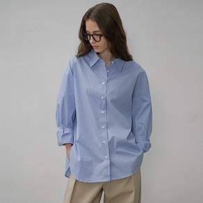 시야쥬 SI-TP5187 오버 핏 멀티 ST 셔츠_Light blue 139539