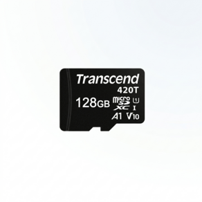 트랜센드 블랙박스 네비게이션용 고내구성 MicroSD 카드 420T