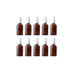 유리병.com 차광병 60ml SYA-T60cc 스프레이 10개 세트 스프레이 병 휴대용 차광 스프레이 병 화장수 병 향수병
