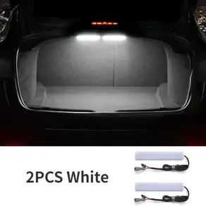 Tesla Model 3/3+ Highland 2024 뒷 트렁크 교체 LED 라이트 수하물 흰색 테일 램프 액세서리 용 뒷문 트렁