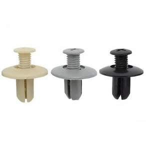 자동차 범퍼 펜더 플라스틱 패스너 나사 U클립 (12.8mm) 50개