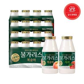 [남양] 마시는 불가리스 150ml 복숭아8개 사과8개
