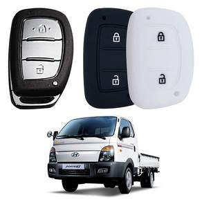 D21 24년 포터 LPG/EV 실리콘 스마트키케이스 현대키링블랙