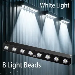 태양광 세척등 4/8 LED 야외 벽등 IP65 방수 빌보드 간판 정원 외관 장식 조명
