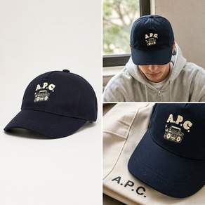 아페쎄 에덴 디스코 네이비 공용 볼캡 COGYX M24162 IAK DARK NAVY