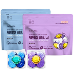 1+1 초강력 캡슐 세탁조 크리너 클리너 고농축 드럼 통돌이 세탁기통세척 세탁기세척 세탁기통세척제 세정제 밤쉘향+머스크향 이브앤로엘