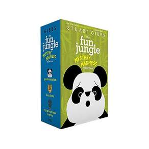 작가 Stuart Gibbs의 FunJungle 시리즈 #4~#6 페이퍼백 3종 박스 세트 Paperback Boxed Set 미국판 9781665900485 2554541
