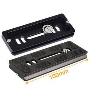KH PU100 100 도브테일 카메라 플레이트 카메라 삼각대 볼헤드 유니버셜