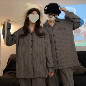 바디랜드 커플용 그레이스 파자마 세트