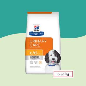 )당일발송( 힐스 독 cd c/d 3.85kg 강아지 결석 비뇨기 urinary care multicare chicken flavor