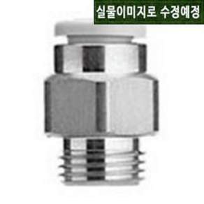 [ SMC공압 ] KQ2H10-G02A 10개 ( 밀리사이즈 원터치 피팅 접속나사 : G 하프유니온 패킹Seal 부착 / 소물2 )