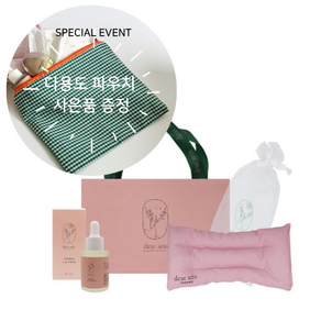[첫생리 선물세트] "다용도 파우치 증정" 디어아리아 생리통 이너퍼퓸 배아플때 여자들 그날 선물 세트[체리씨 찜질팩+그날 마법 오일+종이가방(중)+오간자 파우치 증정+그날파우치]