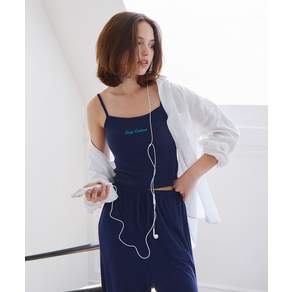 JUICYCOUTURELIFEWEAR 쥬시꾸뛰르 라이프웨어 브리즈 와플 슬리브리스 팬츠 세트 (2colors)