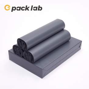 epacklab 그레이 LDPE 택배봉투 0.07mm 두꺼운 신재 접착식 방수