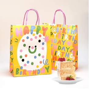 잇츠K 스마일 생일 쇼핑백