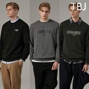 티비제이 26FW 남성 아트웍 융기모 스웻 3종