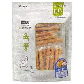 백년애 육풍 강아지 수제간식 개껌 치킨말이 크런치껌 대용량 스틱