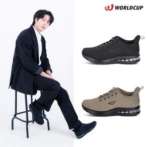 월드컵 엔트리 남녀공용 에어쿠션 런닝화 발편한 워킹화