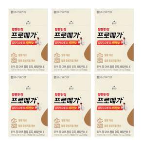 종근당건강 프로메가 알티지 rTG형 오메가3 비타민D E 혈행건강