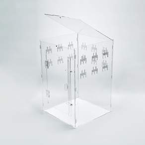 펫앤홈 게코 도마뱀 아크릴 사육장 30*30*45CM