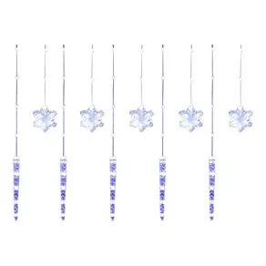 리모컨 태양광 패널 24V 정원 LED 구리선 조명 스트링 컬러풀 라이트 크리스마스 야외 방수 8가지 모드