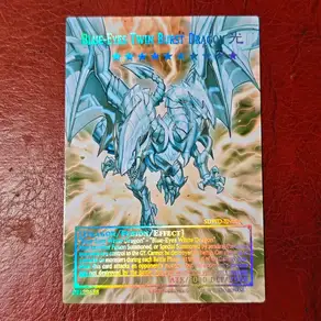 YuGiOh Blue-Eyes DIY 전체 사진 트레이딩 카드 게임호환 수집호환 아닙니다. White Dragon