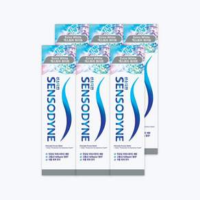 담아두다 센소다인 엑스트라 화이트 치약 120g x 6개