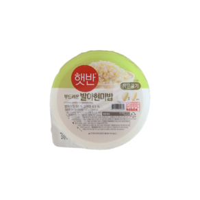 햇반 발아현미밥 작은 공기
