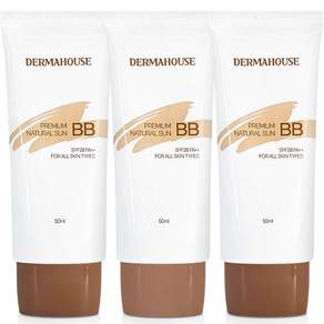 더마하우스 프리미엄 내츄럴 썬비비 50ml/자외선차단 피부보정 자연스러운 연출