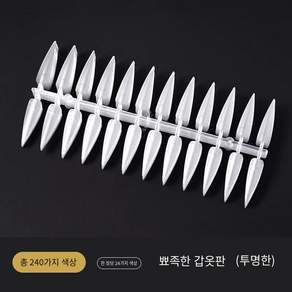 네일차트판 컬러차트판 네일컬러차트