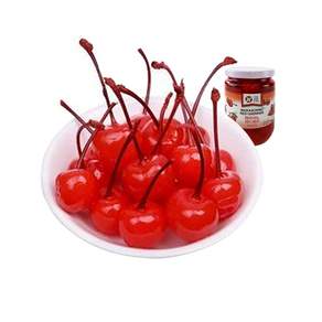 (배터짐)차이나 TopTHP 마라시노 홍체리 꼭지있음 레드체리 과일 통조림