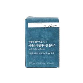 본사직영 식물성 멜라토닌 함유 여에스더 멜라나인 플러스 l 1정 당 식물성 멜라토닌 2mg l 국민영양 프로젝트