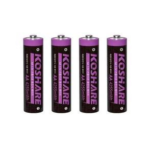 KOSHARE 1.5V 리튬 배터리 AA 4255mWh 충전지 건전지