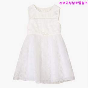 로엠걸즈 +하얀꽃처럼+ 여아 입체꽃 스페셜드레스 RGOW25S1P