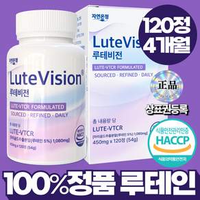 자연온정 루테비전 LUTE VTCR 빌베리 블루베리 루테인 정품