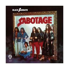 (수입 LP) Black Sabbath Sabotage [New Vinyl LP] Black Ltd Ed 180 Gram