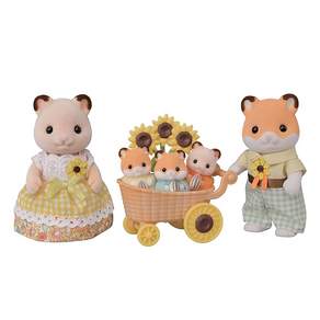 실바니아 가족 인형 【 햄스터 가족 】 FS-61 ST 마크 인증 3세 이상 장난감 인형 집 Sylvanian Families 에포크사 EPOCH