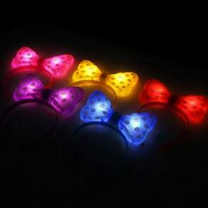 마메 LED 리본 머리띠