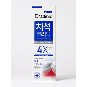 2080 닥터크리닉 치석케어 치약 140g 10개